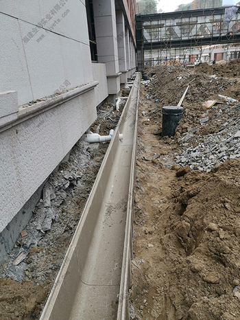 成品排水沟施工图