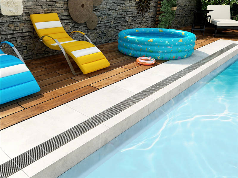 泳池不锈钢格栅排水沟
