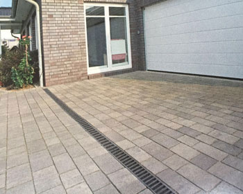 小区线性排水沟路面案例